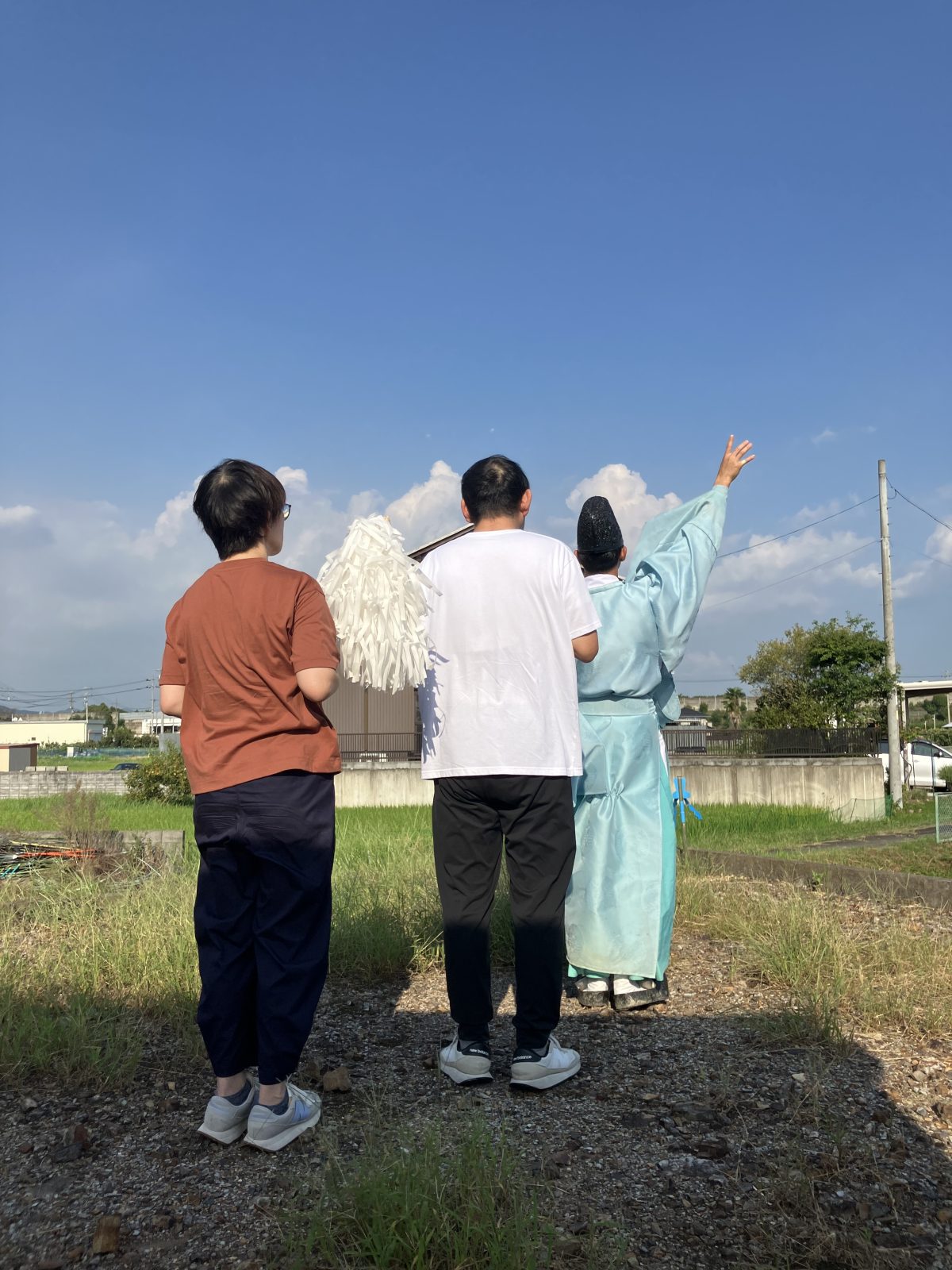 祝　地鎮祭　岐阜市　H様邸 | 地鎮祭